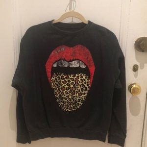 Prince Peter Leopard Tongue Pullover - women’s medium